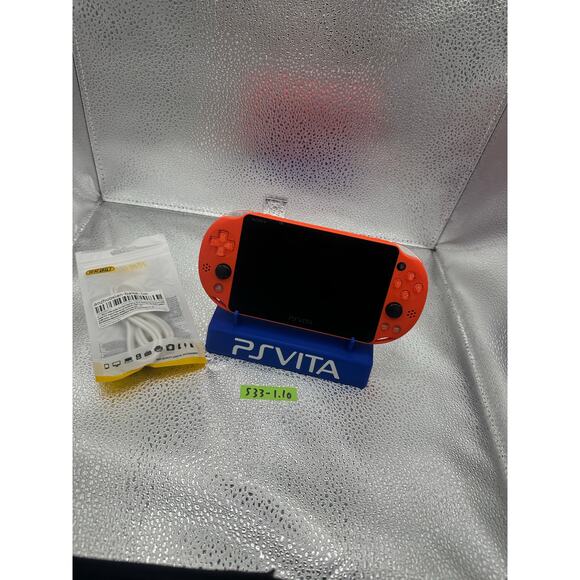 Orange  ps vita 2000 w/charger - Picture 1 of 6